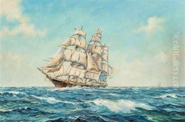 Sussex Ship Oil Painting by John Coleman Terry