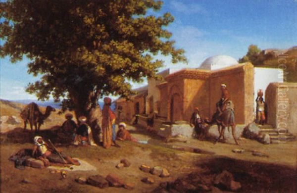 Halte Au Caravanserail by Louis Tesson