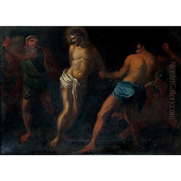 La Flagellation Oil Painting by Pietro Testa