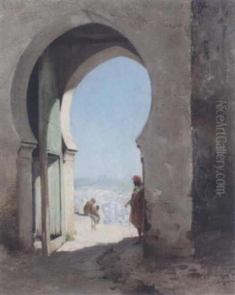 The Casbah Gate, Tangier by Henry Jones Thaddeus