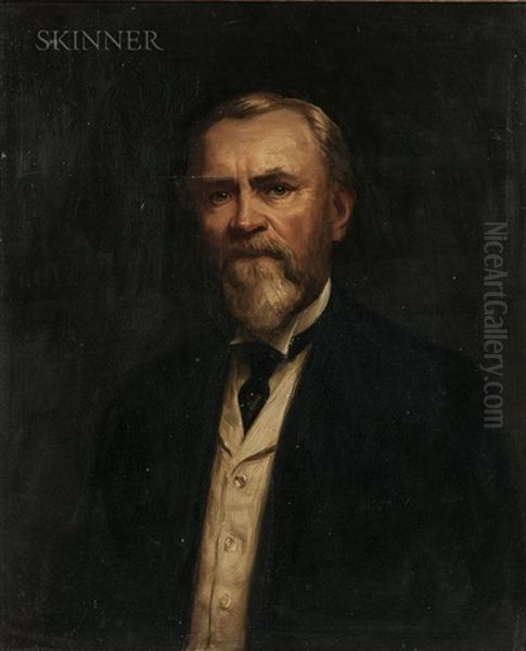 Portrait Of Henry Phipps Jr Oil Painting by Abbott Handerson Thayer