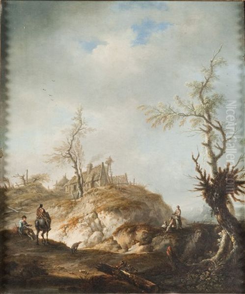 Paysage Saxon by Johann Alexander Thiele