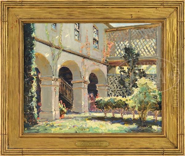 Segui-kirby Smith House, St Augustine, Florida Oil Painting by Anthony Thieme