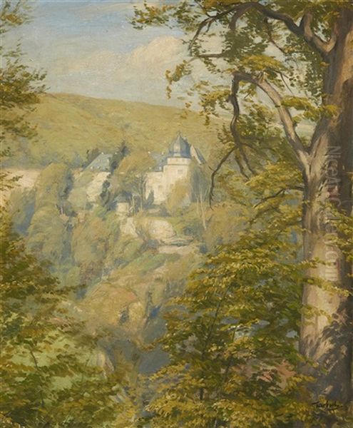 View Of Stolberg Castle by Richard Thierbach