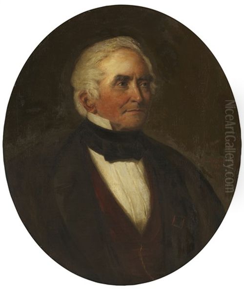 Friedrich Wilhelm Von Thiersch (1784-1860), Der Vater Des Kunstlers Oil Painting by Ludwig Thiersch