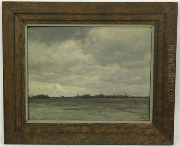 Riviergezicht Oil Painting by Willem Bastiaan Tholen