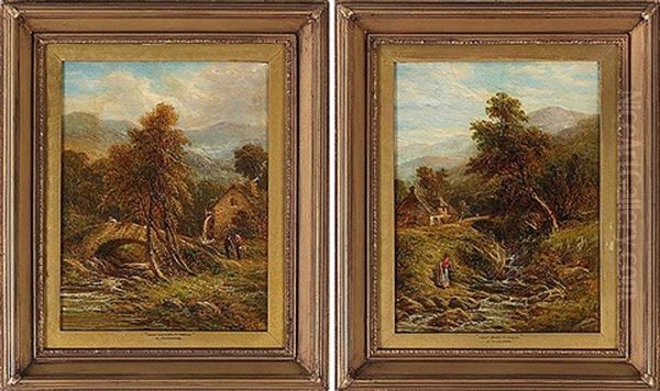 Landscape Paintings Oil Painting by Thomas Henry Thomas