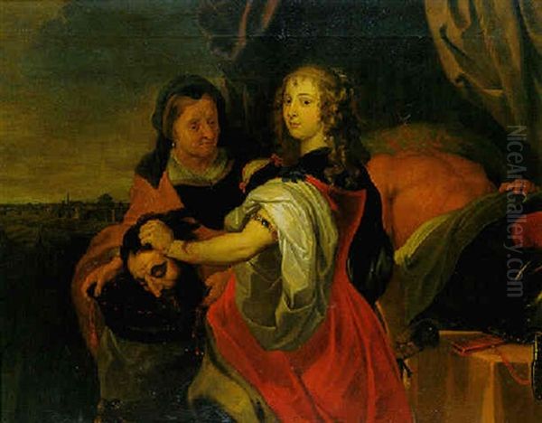 Judith Und Holofernes Oil Painting by Jan Thomas