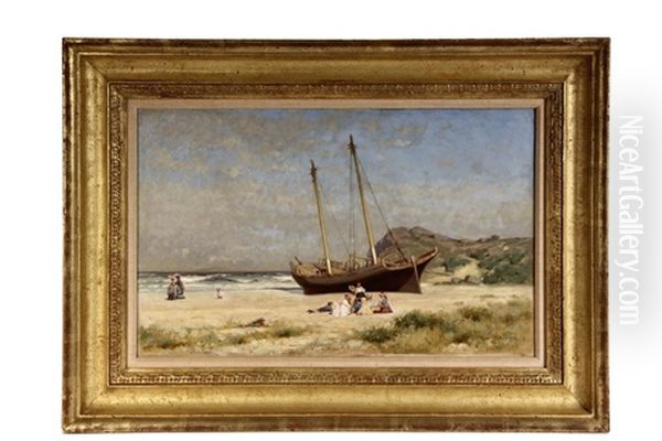 A Story Of The Sea Oil Painting by Alfred Wordsworth Thompson