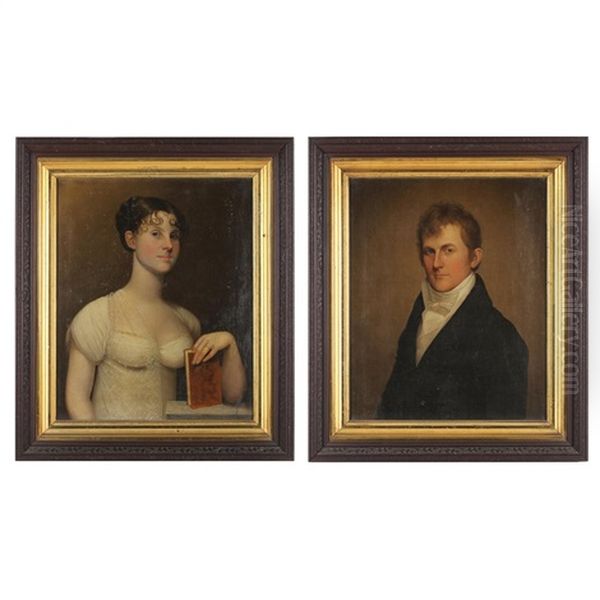 Mr. & Mrs. John Moore Mutter Of Richmond Oil Painting by Cephas Thompson