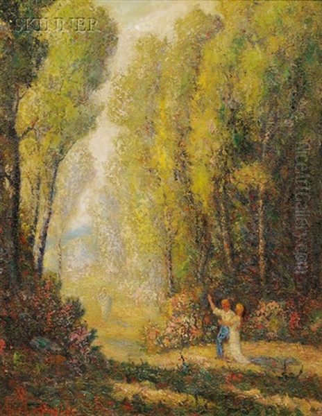 ... To The Garden Of Eden Oil Painting by Walter Whitcomb Thompson