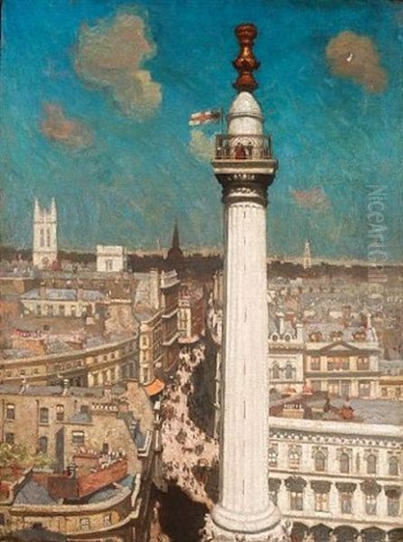 The Monument Oil Painting by George Thomson