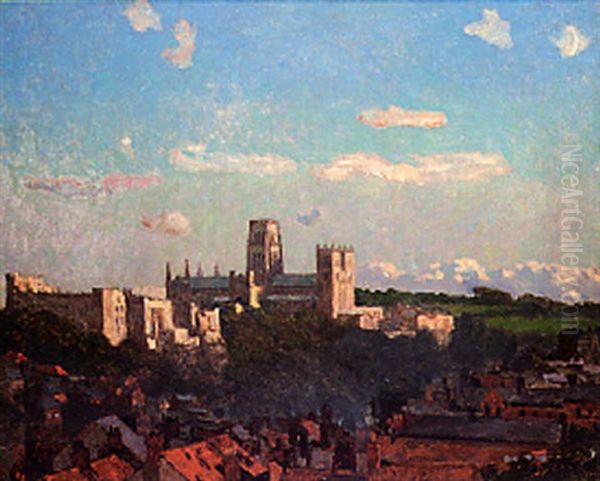 Durham, Evening Oil Painting by George Thomson