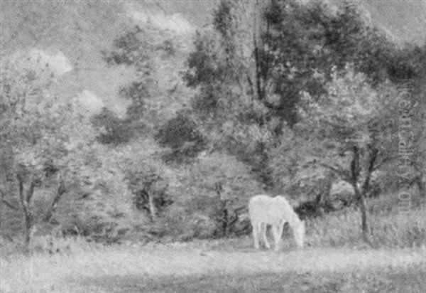 The White Horse Oil Painting by Henry Grinnell Thomson