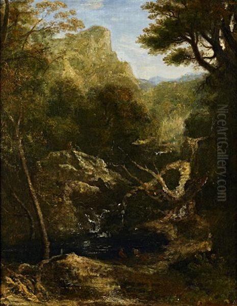 Glen Of Altnarie Oil Painting by John Thomson