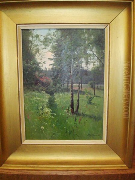 Paysage Oil Painting by Alfred Thoerne