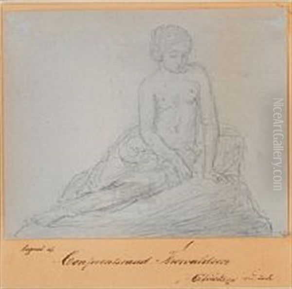 Reclining Nude by Bertel Thorvaldsen