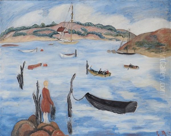 Sommerdag Ved Fjorden by Rudolph Thygesen