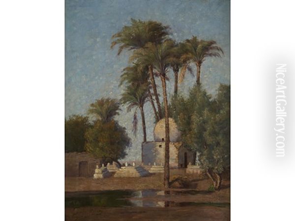 Tangier Oil Painting by Louis Comfort Tiffany