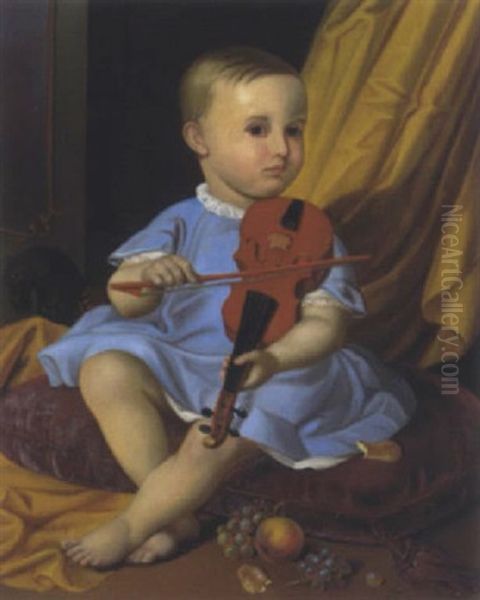 Der Kleine Geiger Oil Painting by Johann Till the Elder