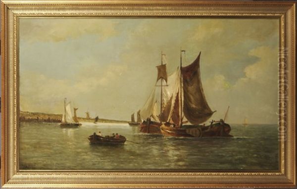 Marine Oil Painting by Louis Etienne Timmermans