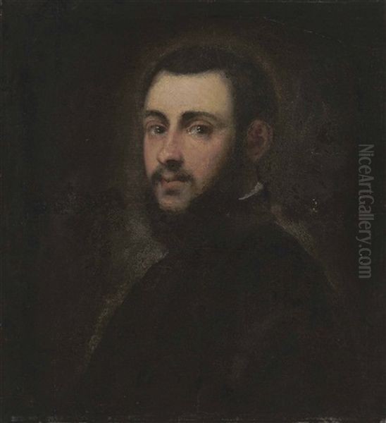 Portrait Of A Gentleman, Bust-length Oil Painting by  Tintoretto