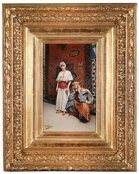 Orientalische Strasenszene Oil Painting by Fernando Tirado