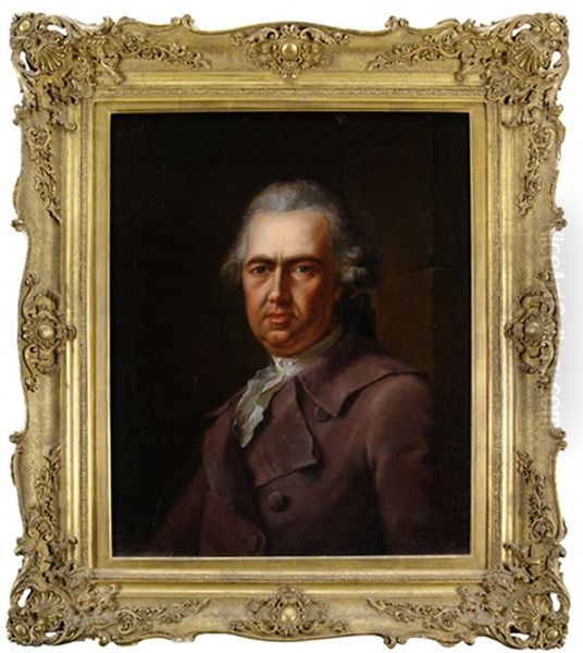 Selbstbildnis Des Kunstlers In Reiferen Jahren by Johann Heinrich Tischbein the Elder