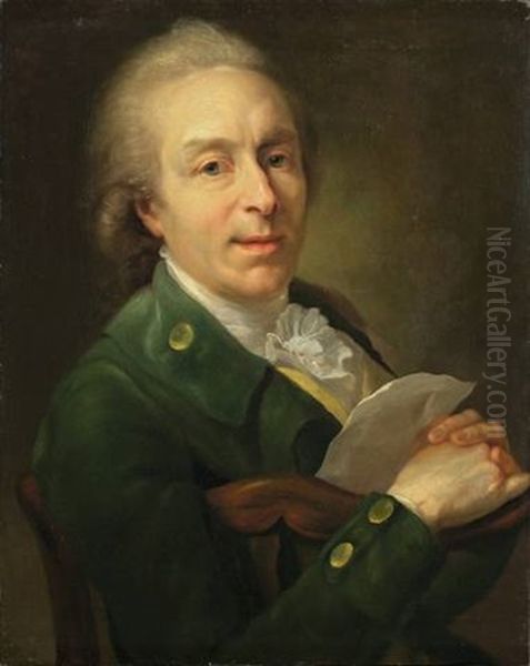 Portrait Eines Unbekannten Herrn Oil Painting by Johann Friedrich August Tischbein