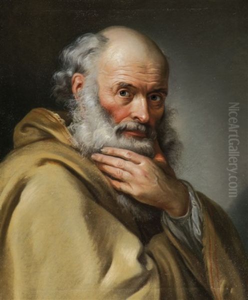 Ein Philosoph Oil Painting by Johann Heinrich Wilhelm Tischbein