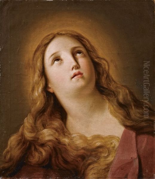 Hl. Maria Magdalena (after Guido Reni) Oil Painting by Johann Heinrich Wilhelm Tischbein