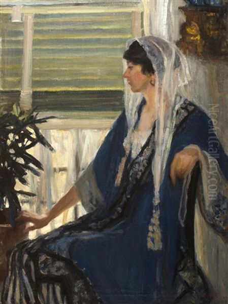 Seated Woman Oil Painting by Mary Bradish Titcomb