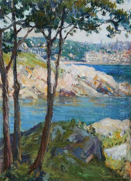 View Of Marblehead Oil Painting by Mary Bradish Titcomb