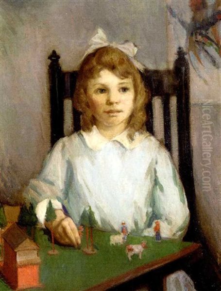 Polly's Sister Oil Painting by Mary Bradish Titcomb