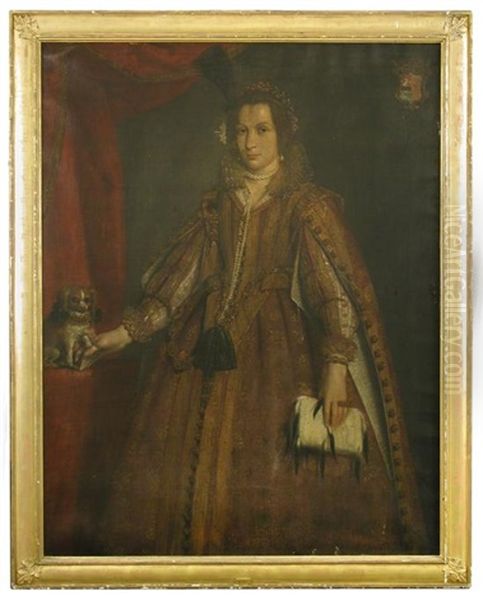 Portrait Of A Noblewoman Oil Painting by Tiberio (Valerio) di Tito