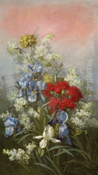 Flores Oil Painting by Aurelio Tolosa Alsina