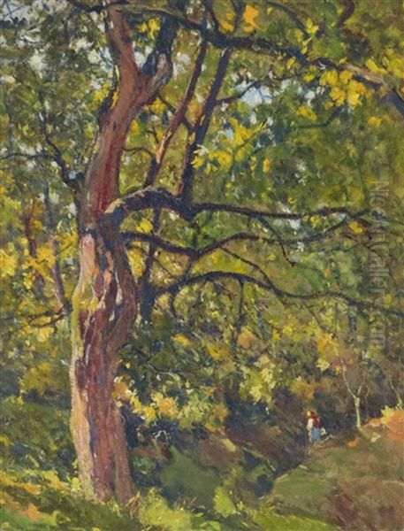 Ne Bosco Oil Painting by Adolfo Tommasi