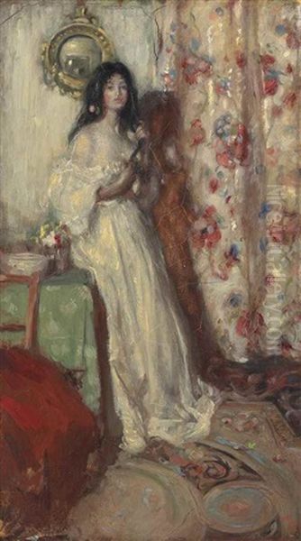 The Toilet Oil Painting by Henry Tonks