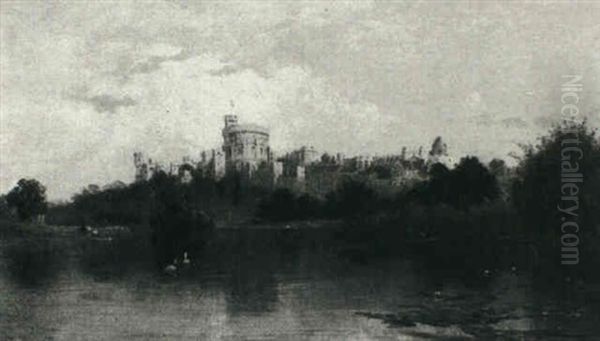 Windsor Castle Oil Painting by William Took