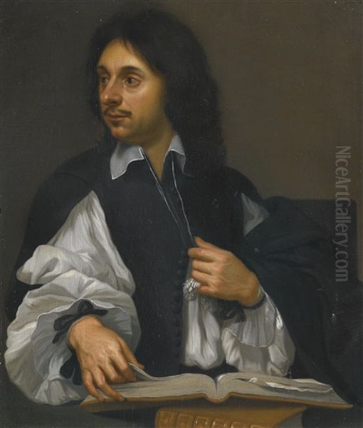 Portrait Of A Scholar Oil Painting by Jacob Van Toorenvliet