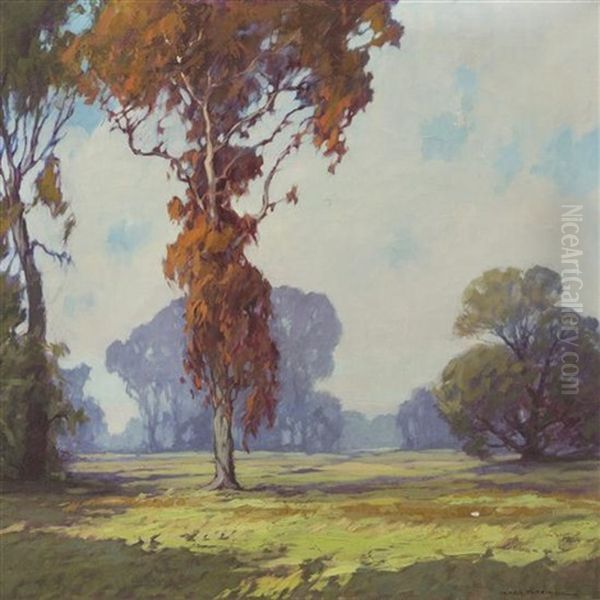 Autumn Afternoon Oil Painting by James Topping