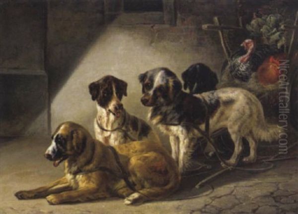 Ungewohnliches Gespann Oil Painting by Karl Wilhelm Tornau