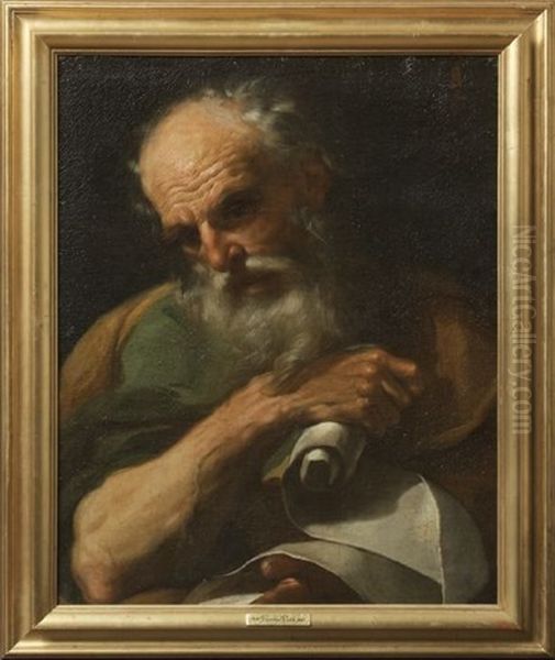 Saint Paul Oil Painting by Flaminio Torre