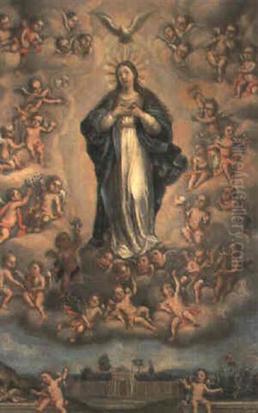 Inmaculada Oil Painting by Antonio De Torres