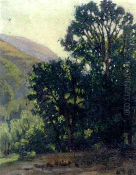 California Landscape Oil Painting by Charles Pickering Townsley