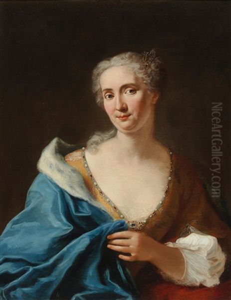 Portait Of A Lady Oil Painting by Gaspare Traversi