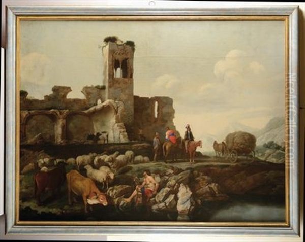 Pastorale Oil Painting by Antonio Travi