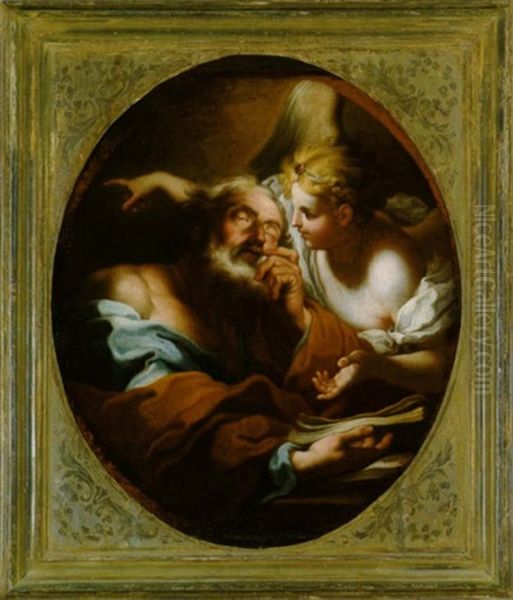 Il Sogno Di San Giuseppe Oil Painting by Giacomo Triga