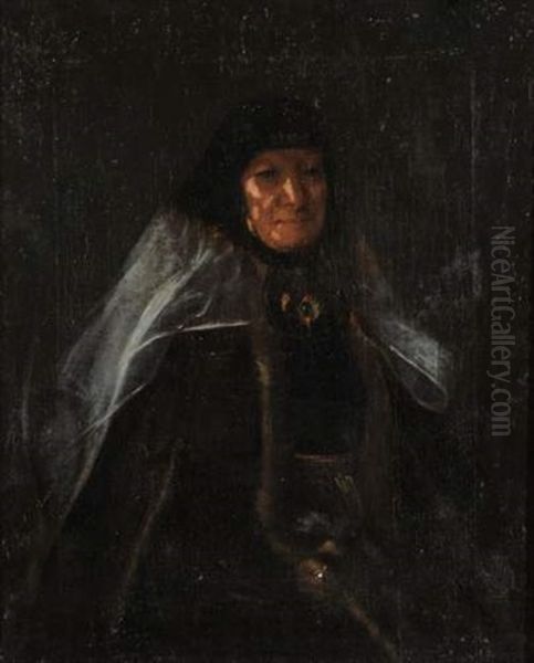 Portrait De Dignitaire Oil Painting by Vasili Andreevich Tropinin