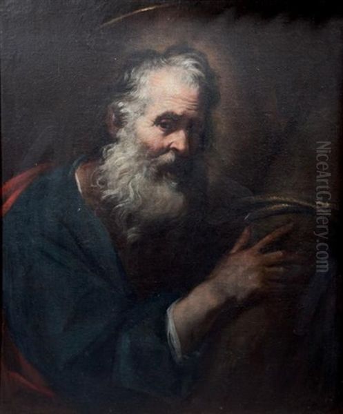 Saint Andre Oil Painting by Girolamo Troppa